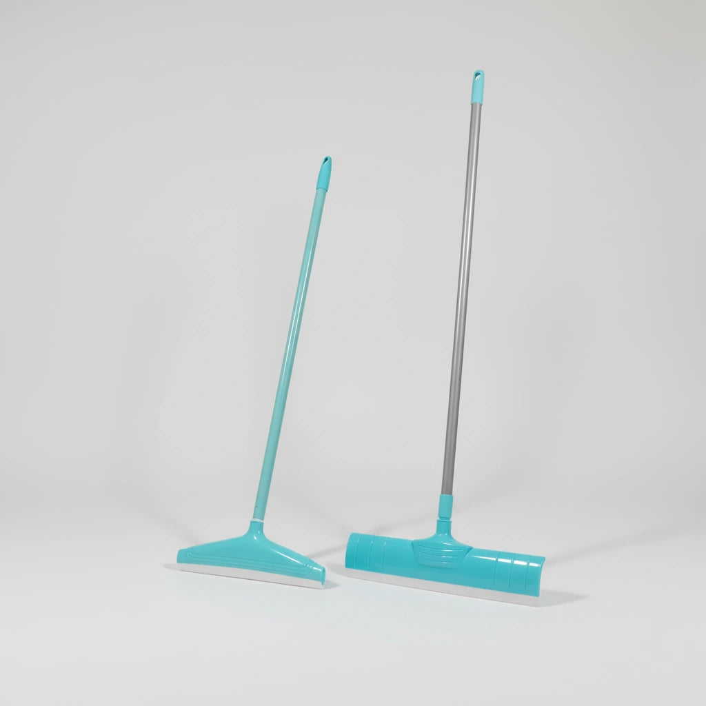 Floor Wiper Combo – Bathroom & Home Cleaning Wipers with Long Handle