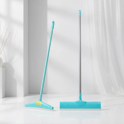 Floor Wiper Combo – Bathroom & Home Cleaning Wipers with Long Handle