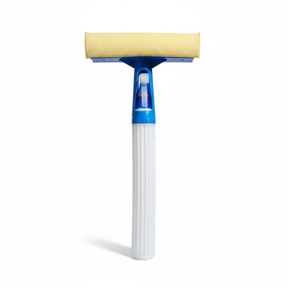 3-in-1 Window Cleaning Tool – Spray, Scrubber & Squeegee