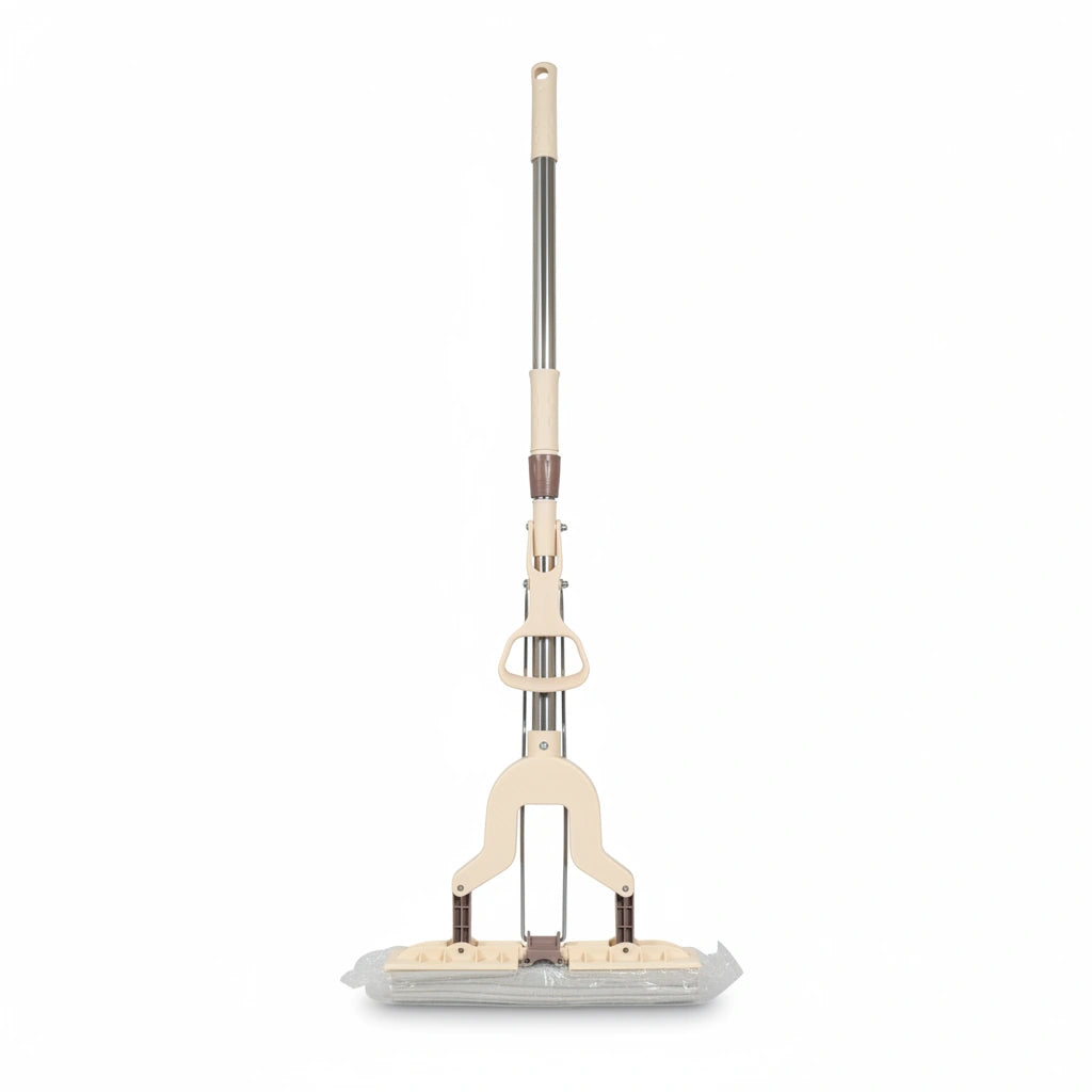 DustNGo Magic Mop – Butterfly Sponge Mop with Easy Squeeze Handle