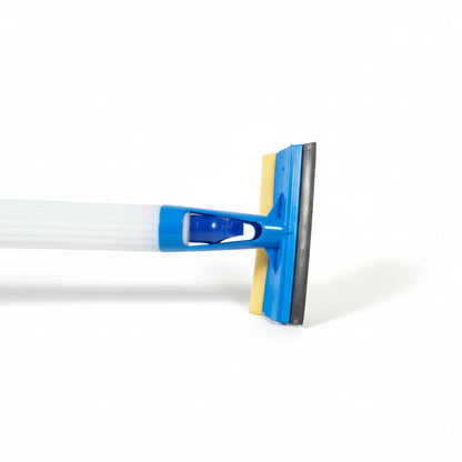 3-in-1 Window Cleaning Tool – Spray, Scrubber & Squeegee