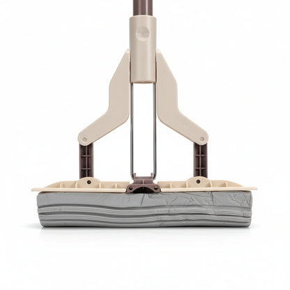DustNGo Magic Mop – Butterfly Sponge Mop with Easy Squeeze Handle