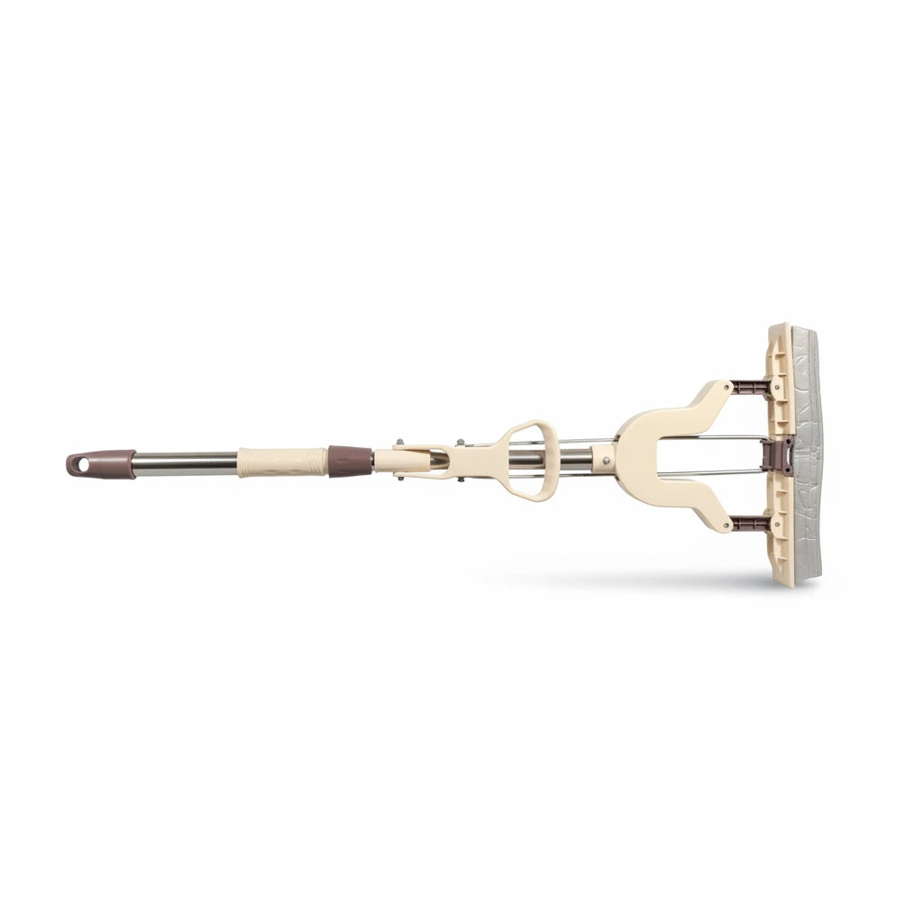 DustNGo Magic Mop – Butterfly Sponge Mop with Easy Squeeze Handle