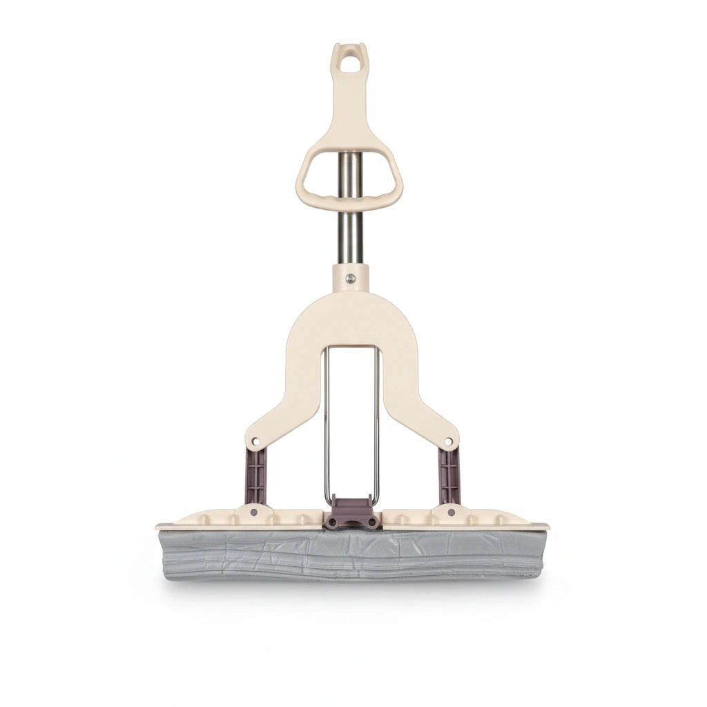 DustNGo Magic Mop – Butterfly Sponge Mop with Easy Squeeze Handle