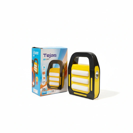 Emergency Light – Portable Rechargeable Light with Solar Charging