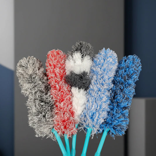 Microfiber Chenille Duster – Soft Dust Cleaner for Car & Home