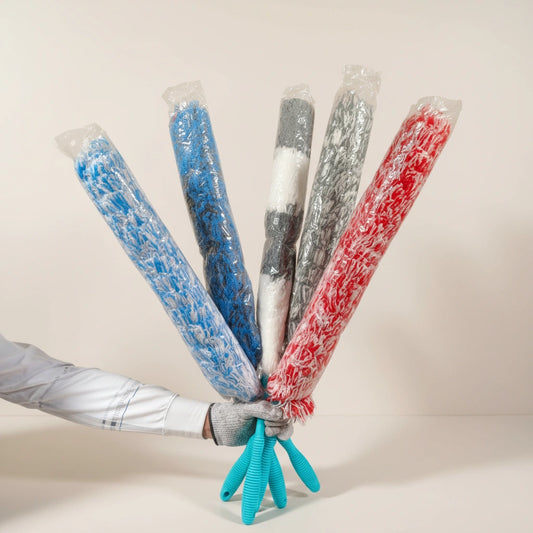 Microfiber Chenille Duster – Soft Dust Cleaner for Car & Home