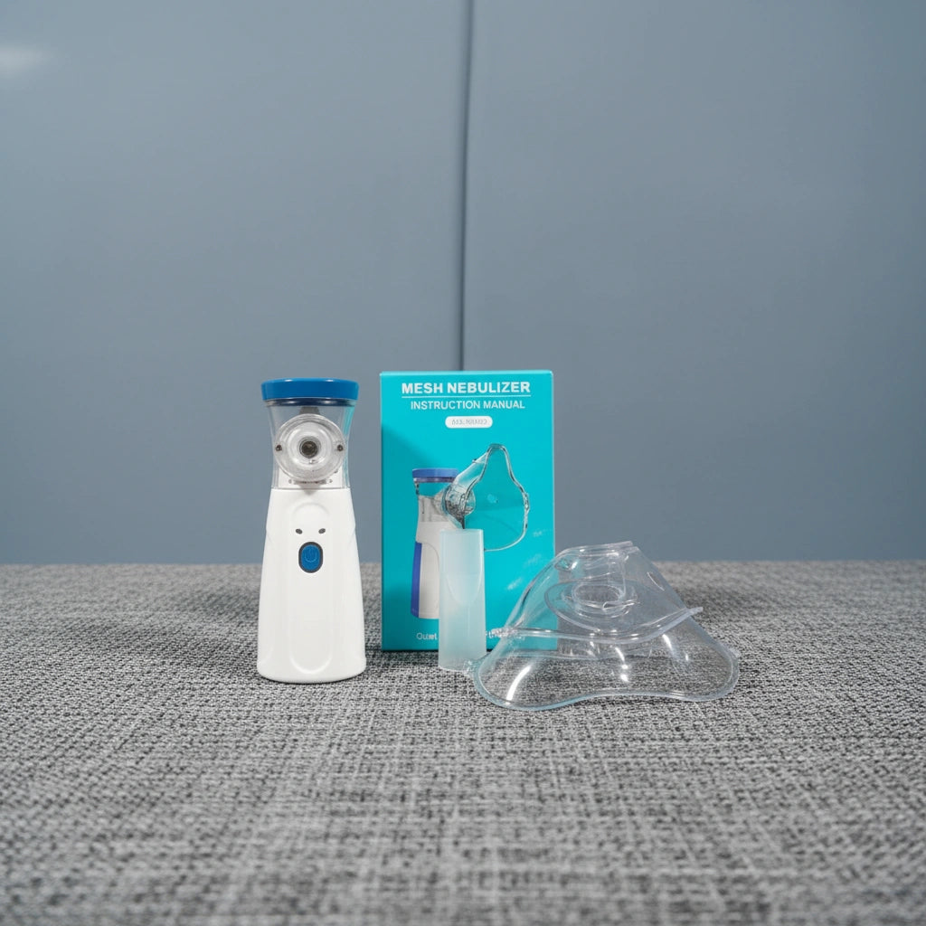 Portable Mesh Nebulizer – Compact & Quiet Mist Device for Adults & Kids