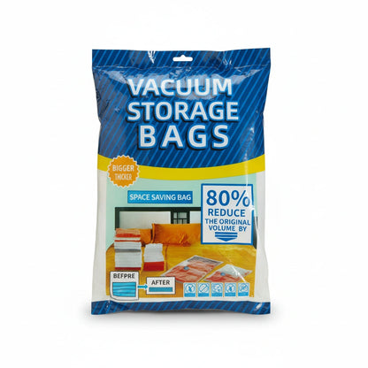 DustNGo Vacuum Storage Bags – Space Saving Bags with Hand Pump