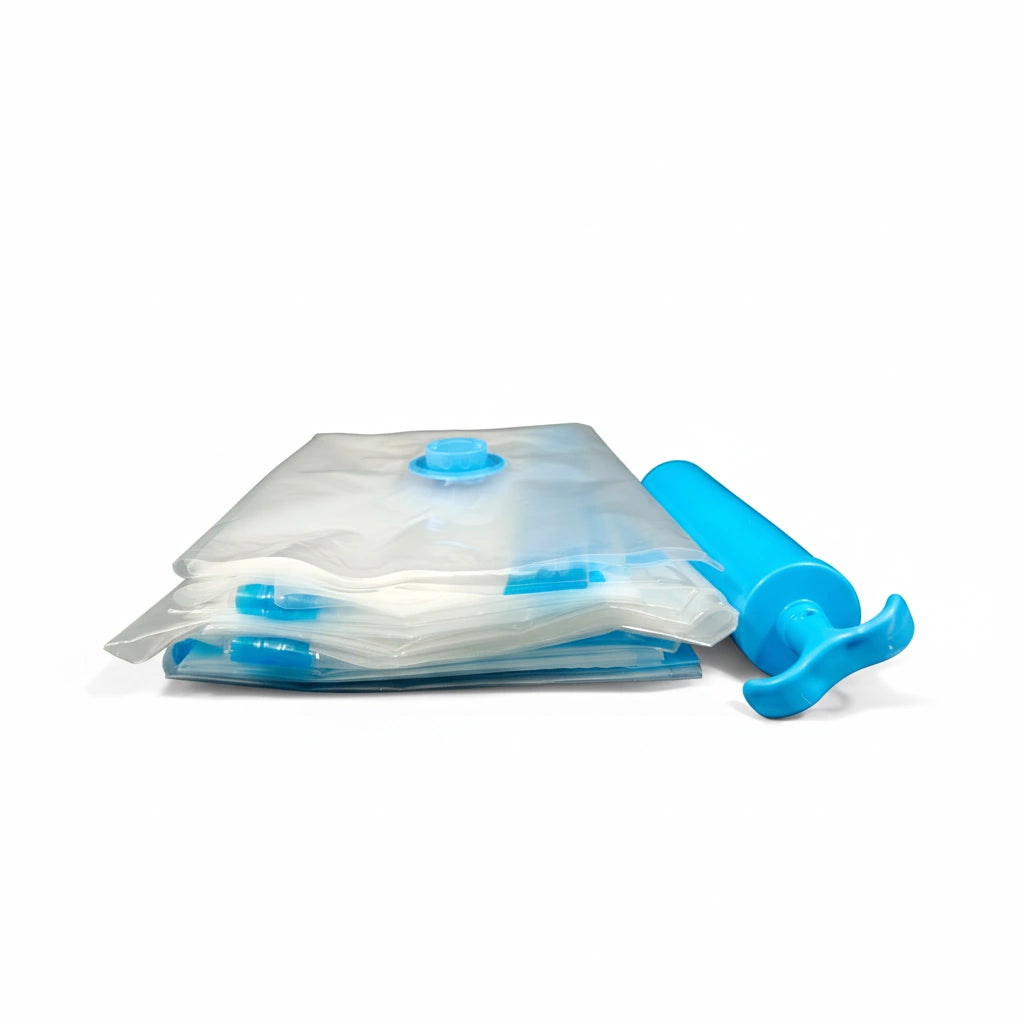 DustNGo Vacuum Storage Bags – Space Saving Bags with Hand Pump